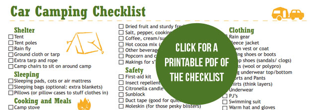 Camping Essentials: Complete Camping Checklist