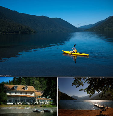 Quick Escape Lake Crescent Olympic National Park Northwest