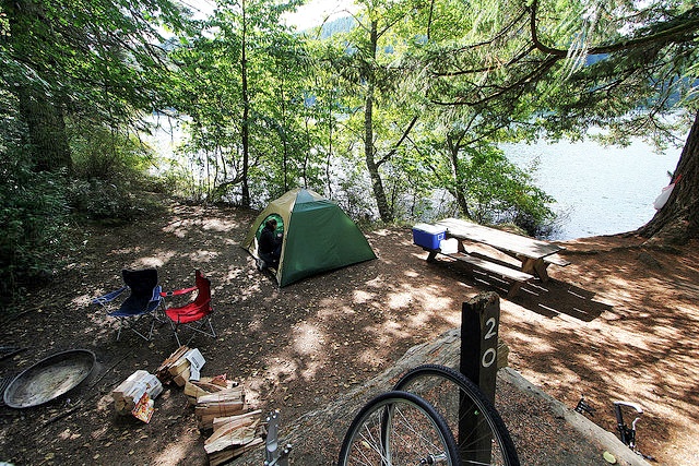 Il miglior campeggio sui laghi di Washington - I migliori posti per piantare la tenda vicino a un lago nello stato di Washington