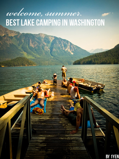 Best Lake Camping in Washington - Top pickks para lugares para montar sua barraca ao lado de um lago no estado de Washington.