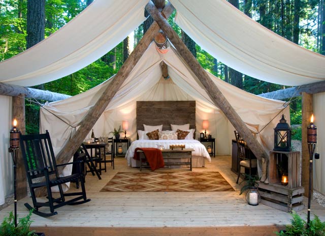 Go Glamping in Washington with Pampered Wilderness | Northwest Tripfinder