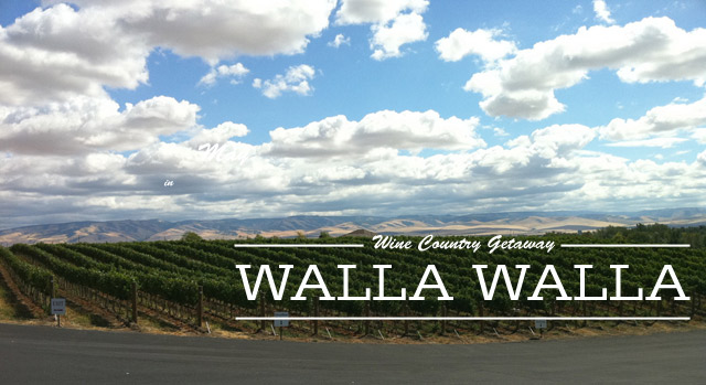 Walla Walla Wine Country vineyard